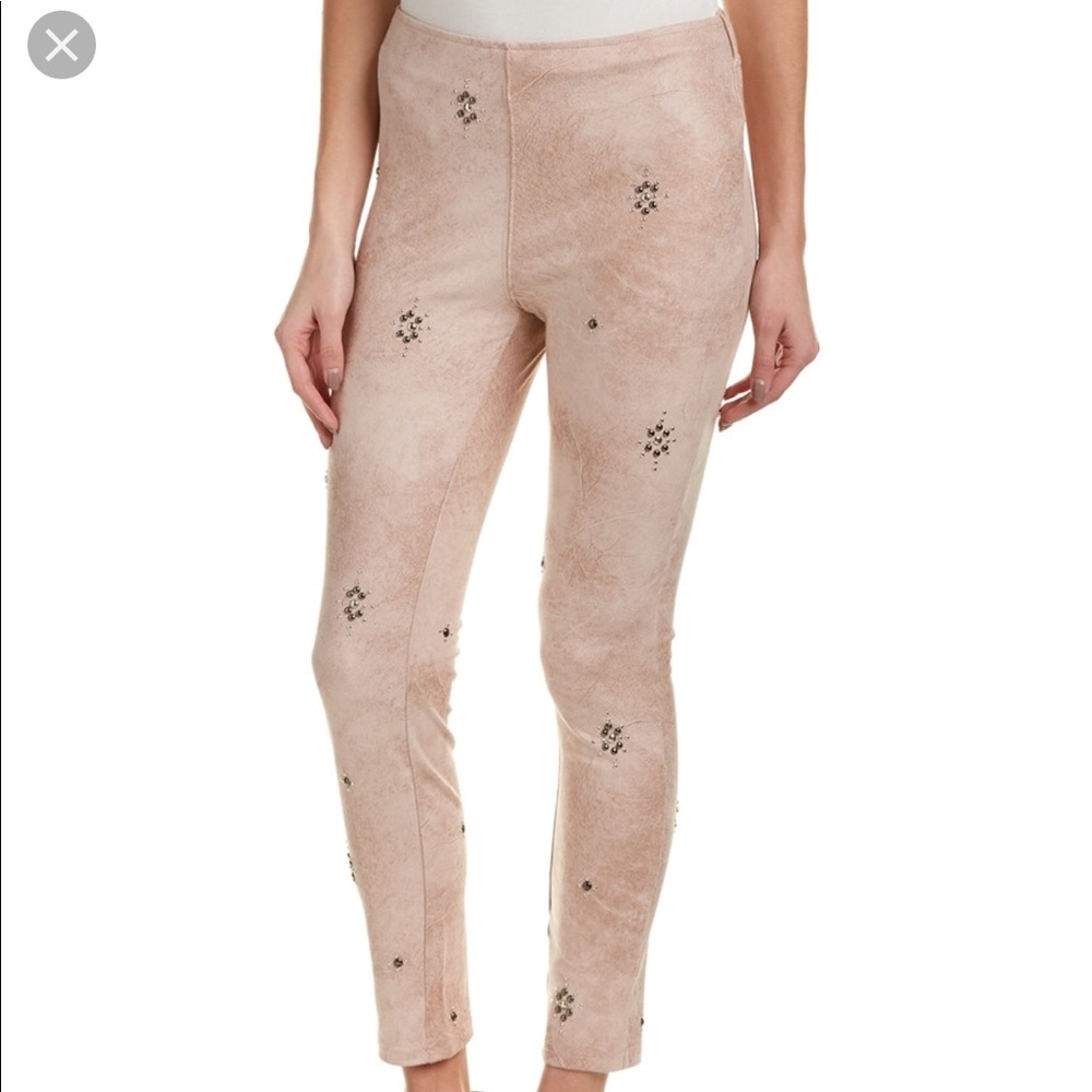 🆕 NWT Free people embellished vegan skinny pants